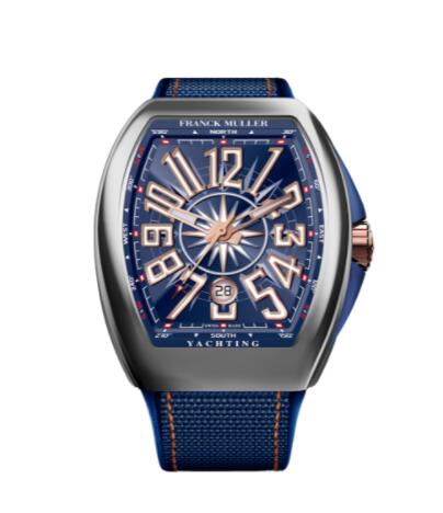 Franck Muller Vanguard Yachting Replica Watch V 41 SC DT YACHTING BL STG AC-BL